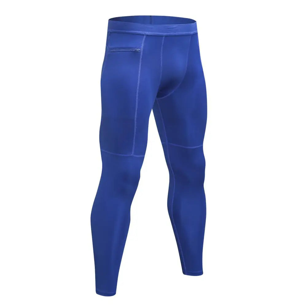 Men's Fitted Training Leggings for Gym and Running