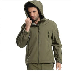 New TAD Gear Tactical Softshell Camouflage Outdoor HIiking Jacket Men Army Sport Waterproof Hunting Clothes Military Jacket