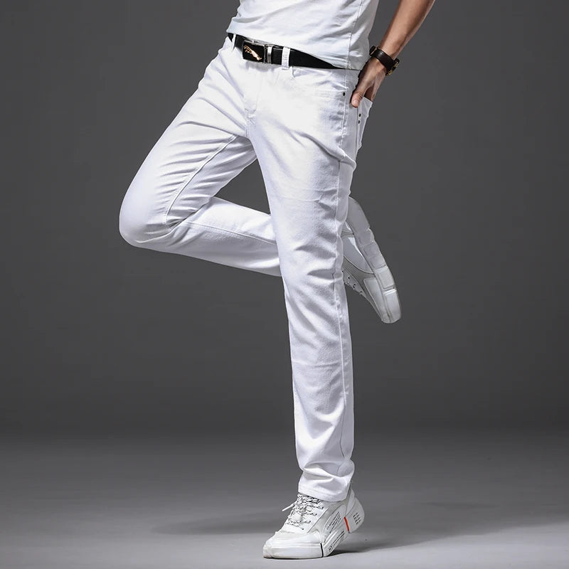 Men's Slim Fit Denim Jeans for Casual Everyday Wear