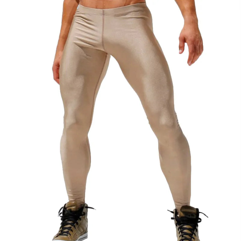 Men's Fitted Training Leggings for Gym and Running