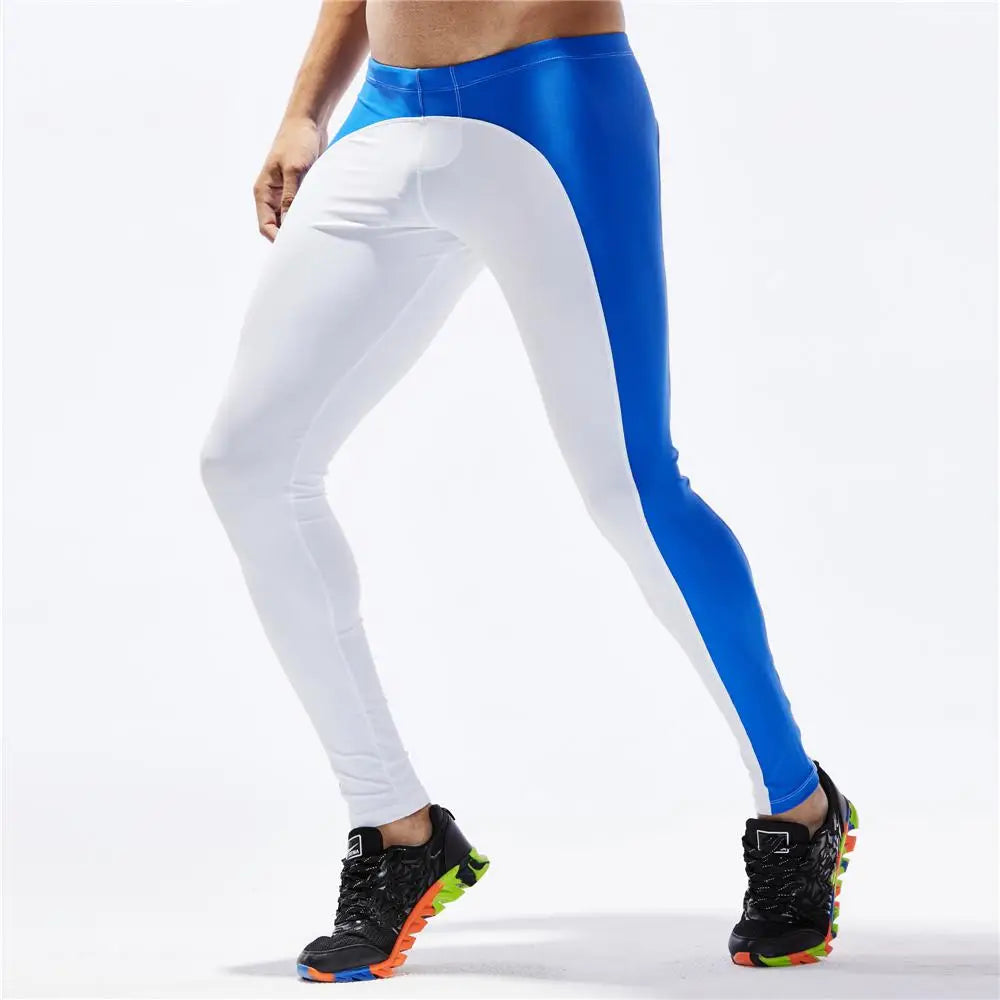 Men's Fitted Training Leggings for Gym and Running