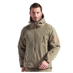 New TAD Gear Tactical Softshell Camouflage Outdoor HIiking Jacket Men Army Sport Waterproof Hunting Clothes Military Jacket