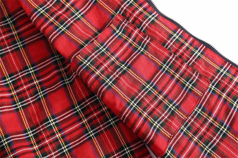 Men jacket autumn thin EU size vintage classic bomber coat inner plaid jacket