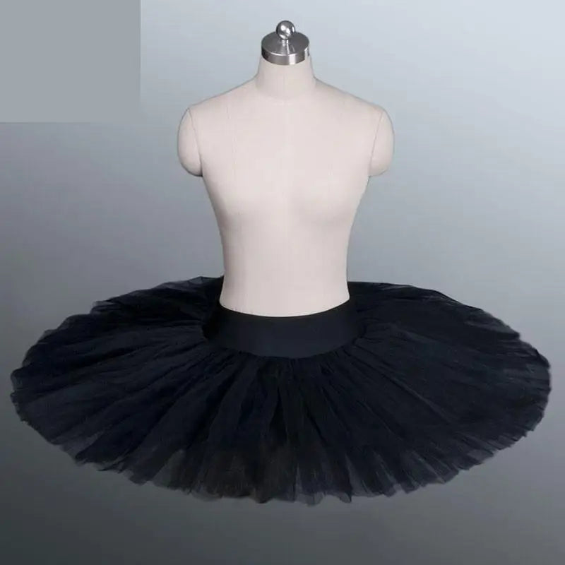 Pancake Ballet Tutu Skirt with Briefs and Mixed Height-Letter Size Options