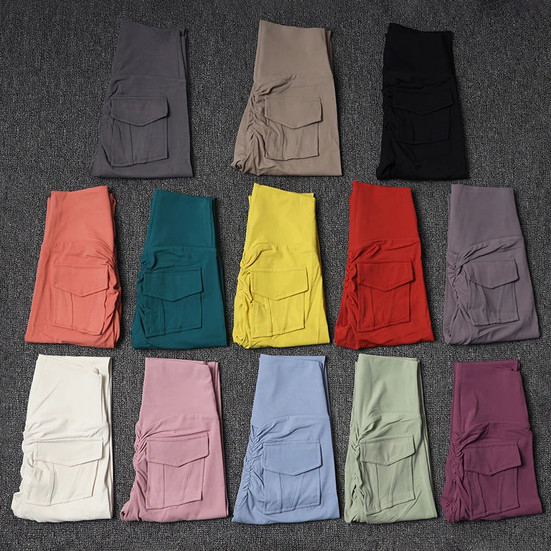 Women's Back Pocket Full Length Leggings For Workout Outfits