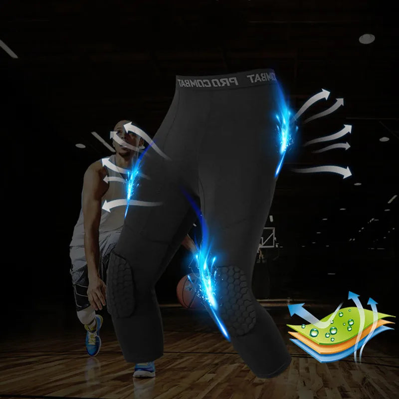 Panelled Cropped Training Leggings with Original Size and Style Options