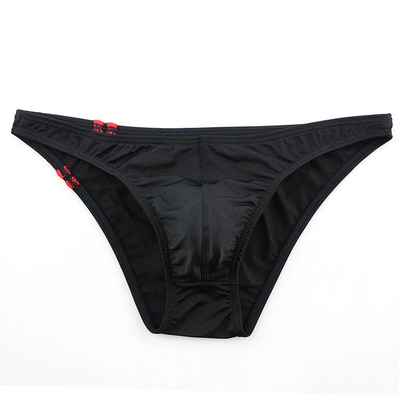 Men's Swimsuit Bottoms in Swim Briefs with a Pouch Front