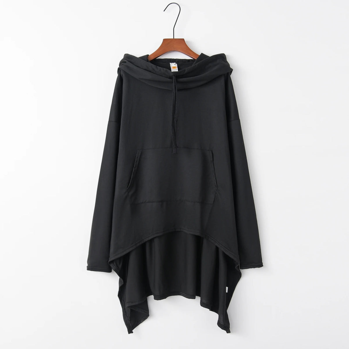 Long Sleeve Casual Hooded Sweatshirt with Relaxed Streetwear Styling