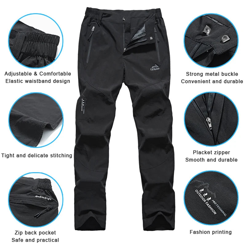 Waterproof Pants Breathable Trousers Hunting Mountain Pants Everyday Wear