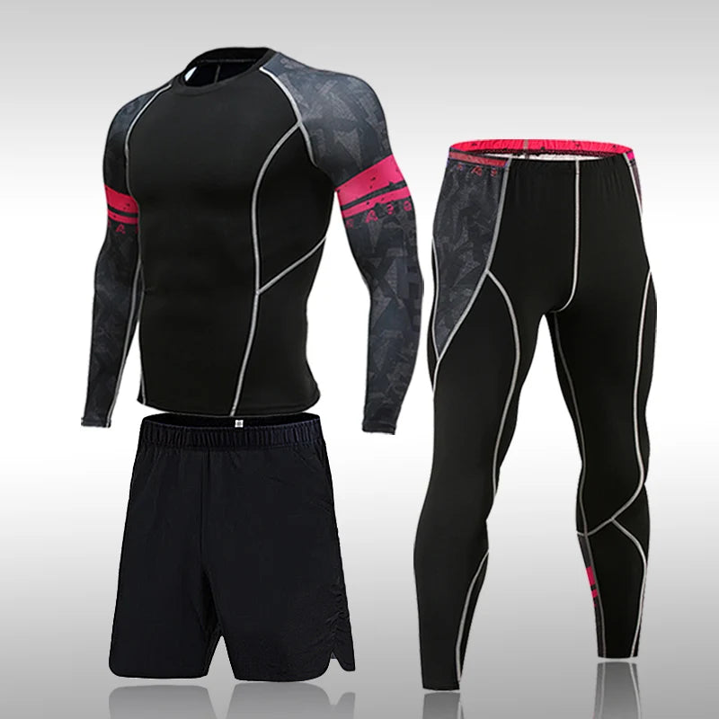 Coordinated Sports Top and Bottom Clothing Set with Style Options