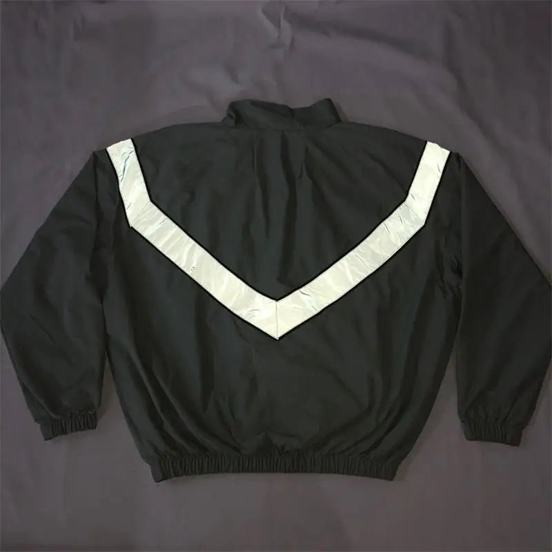 US Army Reflective  Windbreaker Training Sports Jacket Water Resistant PT Jacket Msn