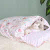 Japanese Cat Bed Warm Cat Sleeping Bag Deep Sleep Cave Winter Removable Pet House Bed for Cats Dogs Nest Cushion with Pillow