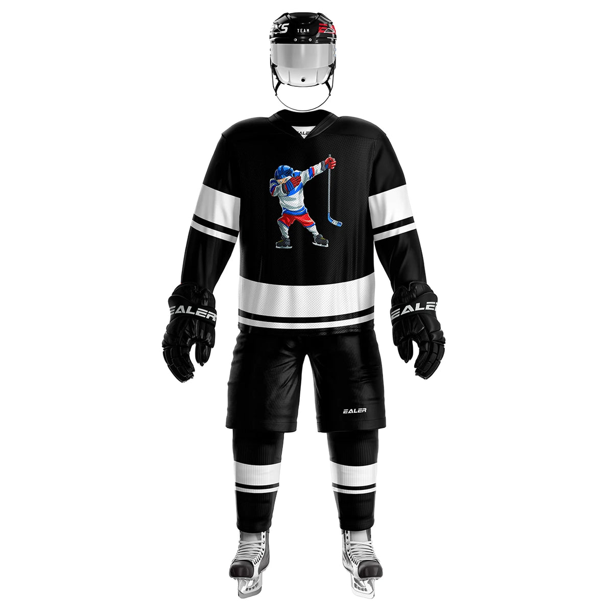 Plain Hockey Practice Long Sleeve Jersey For Sports Outfits