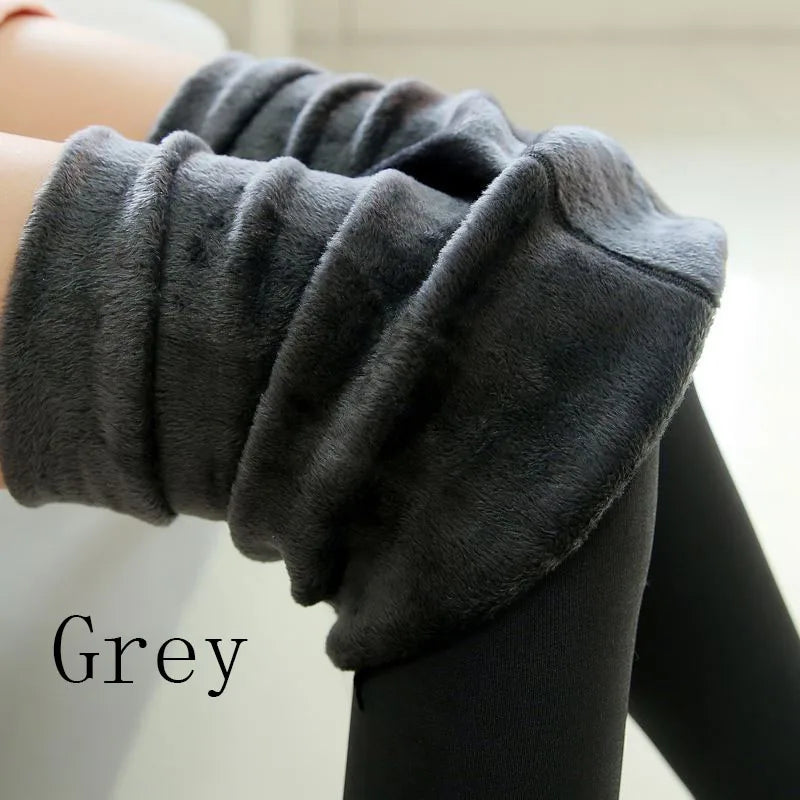 Women's Fleece Lined Full Length Leggings For Workout Outfits