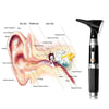 Professional Diagnostic Kit Medical Home Doctor ENT Ear Care Endoscope LED Portable Otoscope Ear Cleaner with 8 Tips