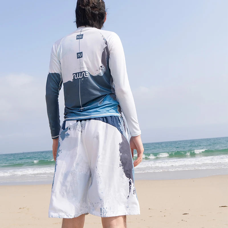 Family Long Sleeve Rash Guard Swimwear Selection