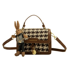 Women's Muzikai Plaid Patchwork Handbag Bag