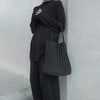 Sanshiyi/Dark Niche Design Handmade Ruched Handbag Shoulder Bag Bucket Bag