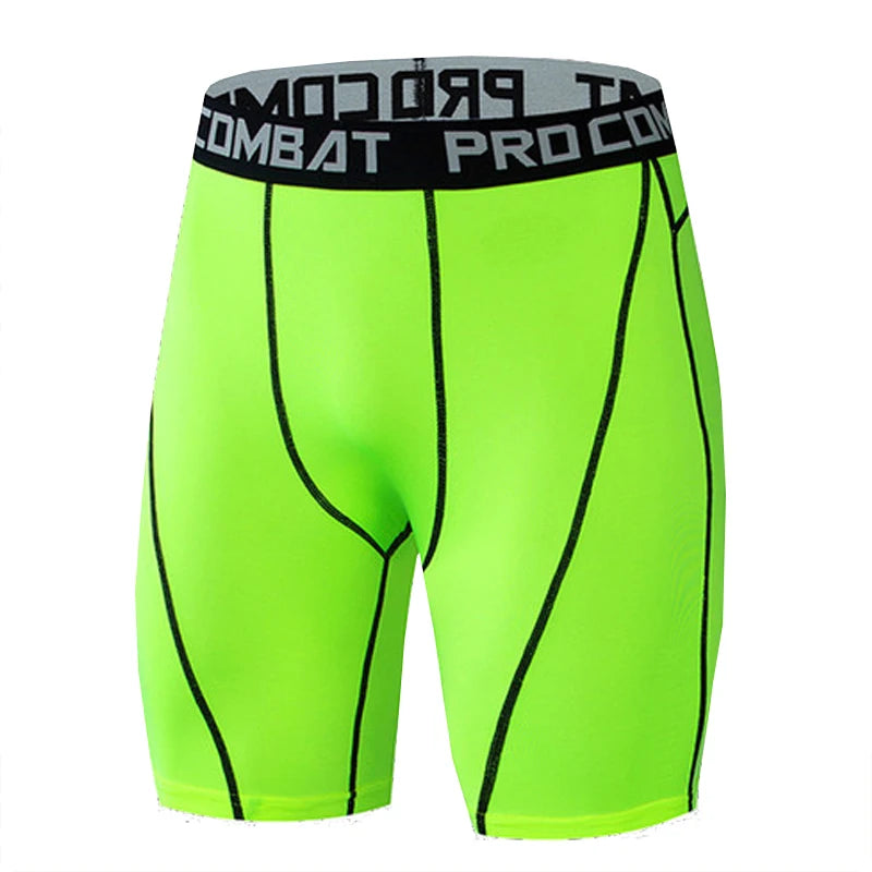 Men's Fitted Training Shorts for Gym and Running