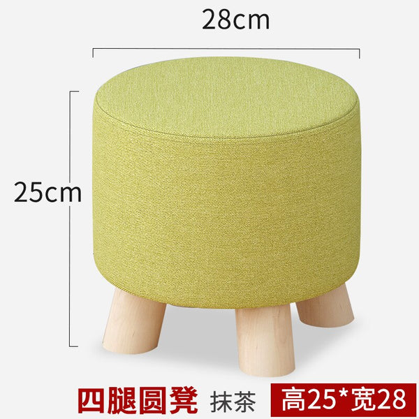 Small Japanese Chair Wooden Stool Shoe Bench Kids Minimalist Chair Foot Rest Nordic Stool Mobili Soggiorno Minimalist Furniture