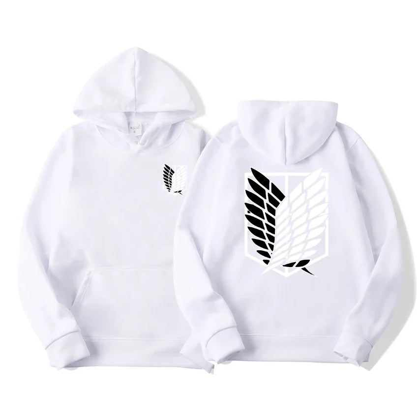 Attack on Titan Graphic Pullover Hoodie