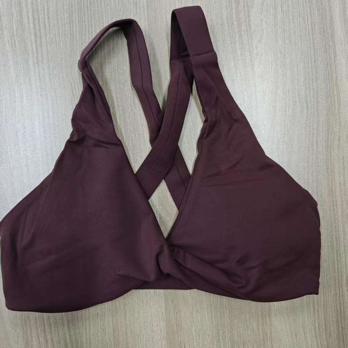 Women's Wide Strap Halter Sports Bra