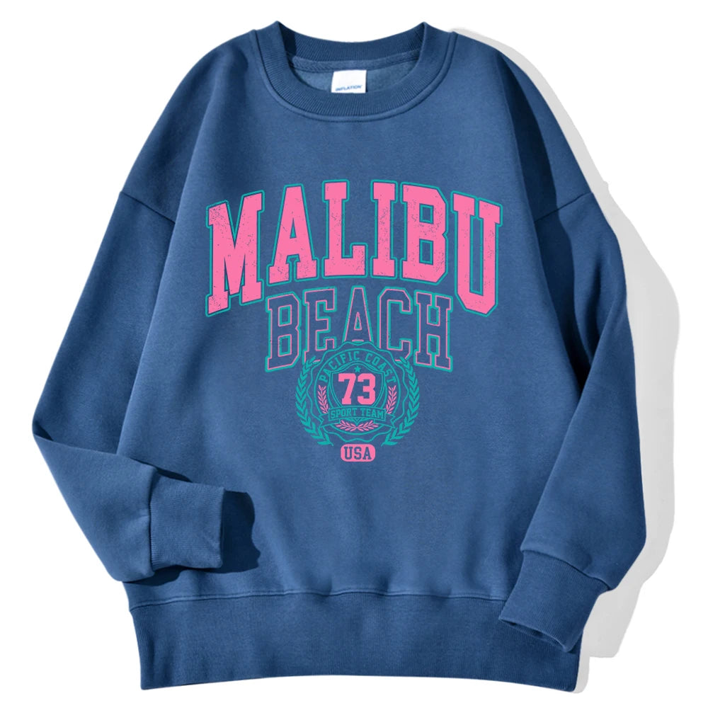 Letter Graphic Long Sleeve Pullover Casual Sweatshirt for Layering