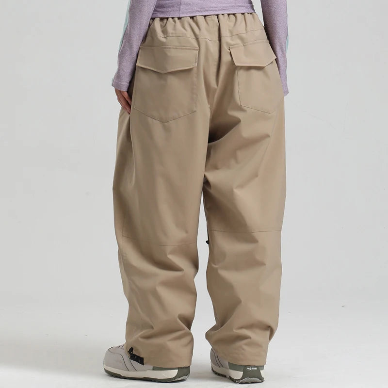 Full Length Loose Fit Ski and Snowboard Winter Pants