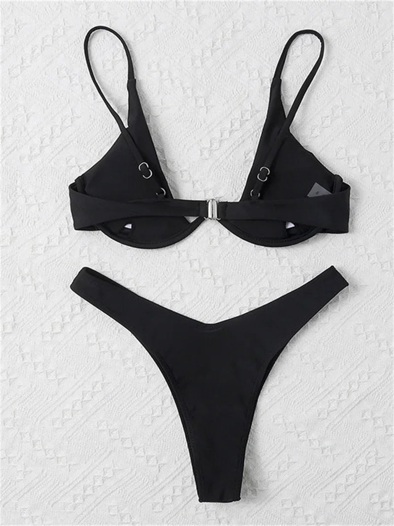 Underwire Halter Bikini