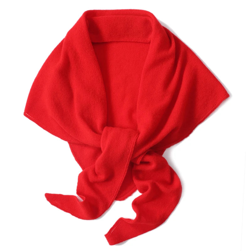 Triangle Tie Wrap Scarf for Layering over Outfits