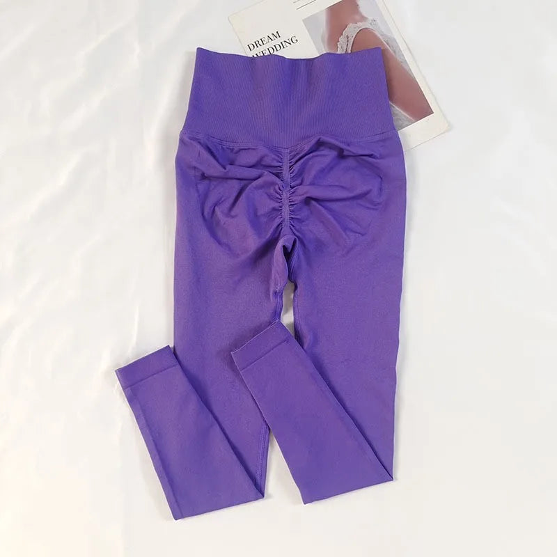 Women's Scrunch Full Length Leggings For Workout Outfits