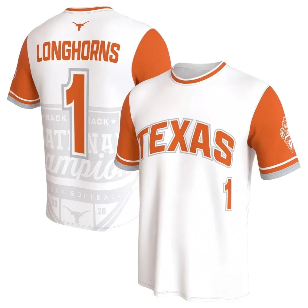 American Football Graphic Short Sleeve Sports Jersey with Number Print