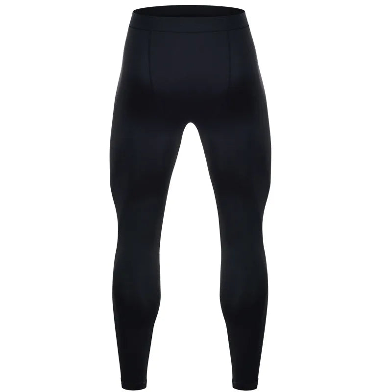 Men's Fitted Training Leggings for Gym and Running