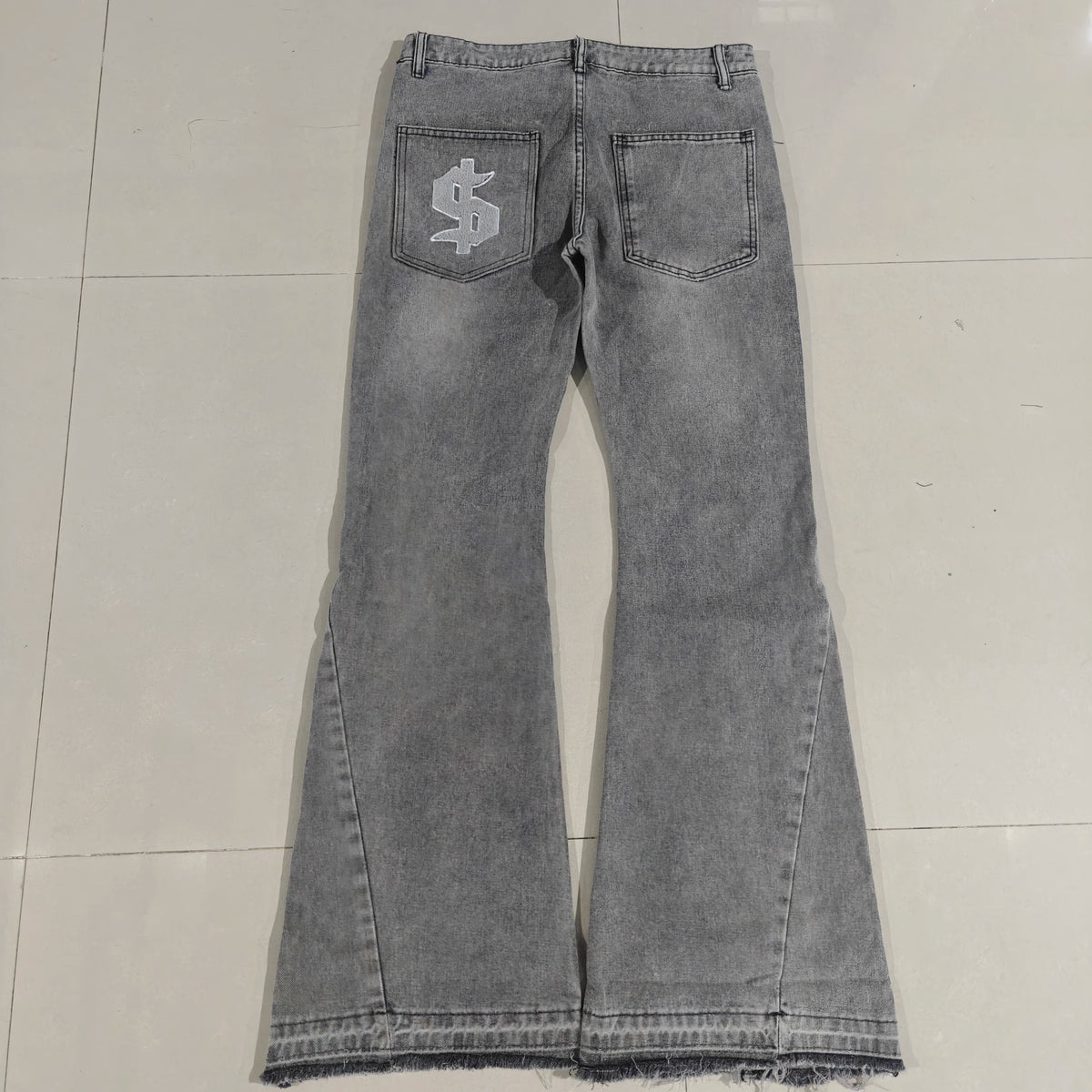 Women's Statue Graphic Straight Leg Denim Jeans For Everyday Outfits