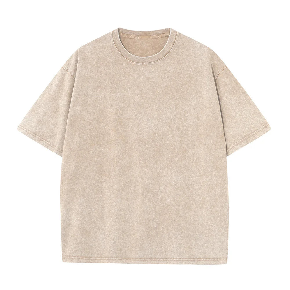 Men’s Washed Oversized Short-Sleeve T-Shirt