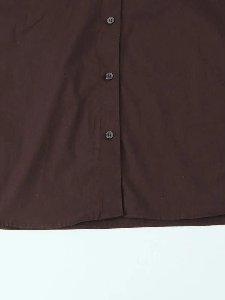 Women's Long Sleeve Blouse with Scarf Neck Detail