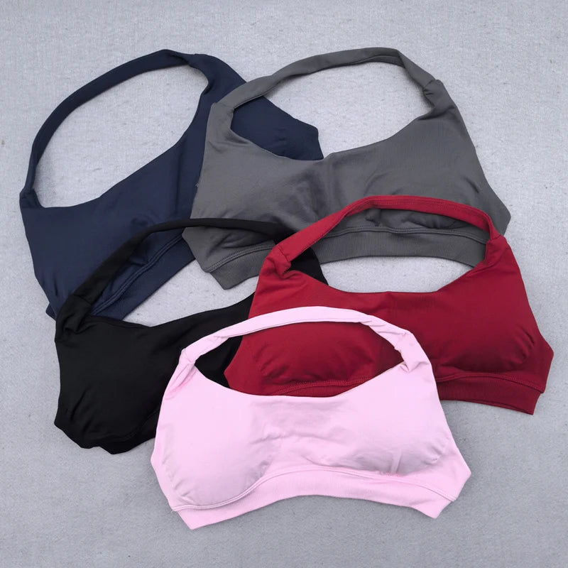 Women's Halter Bra And Leggings Yoga Set For Workout Outfits