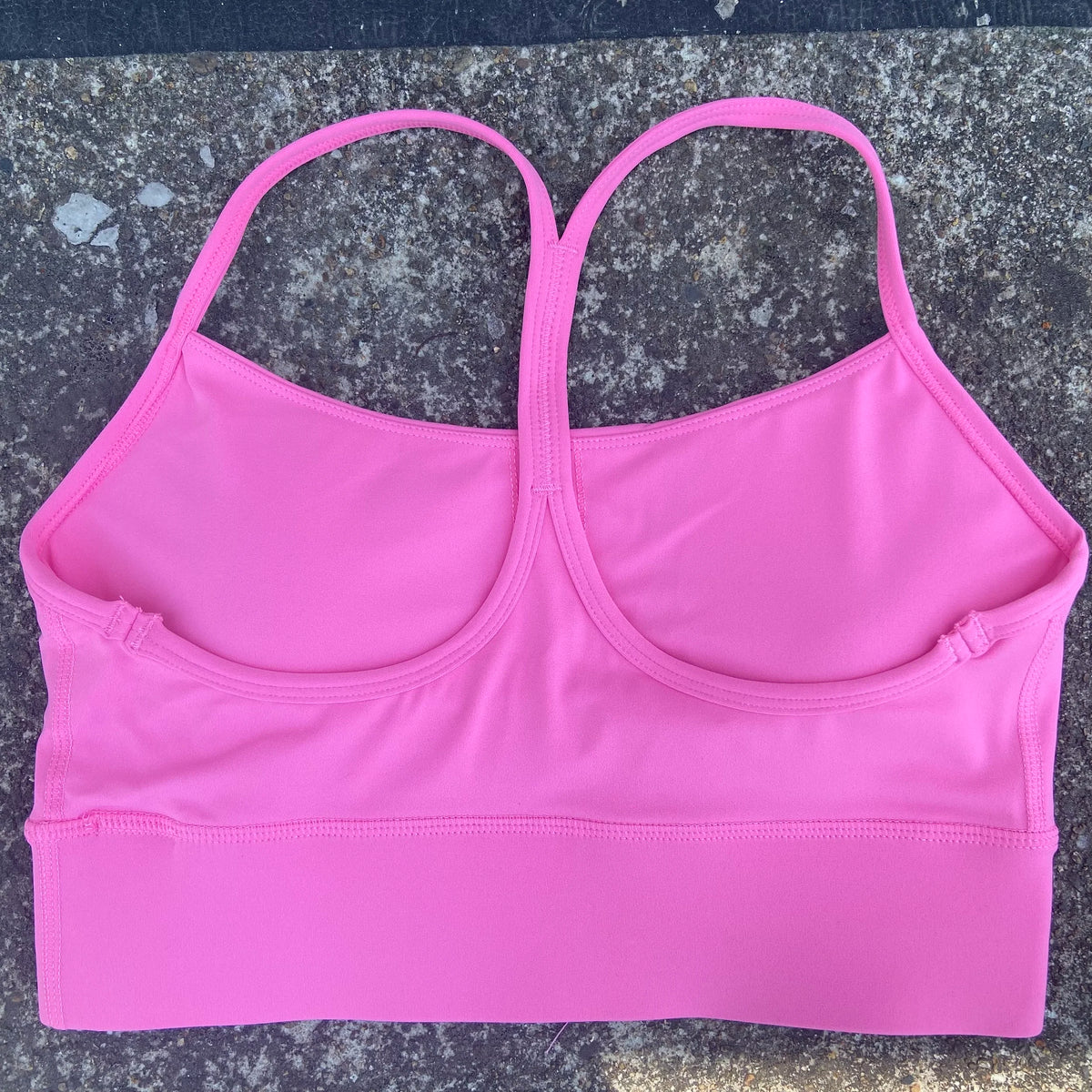 Women's Thin Strap Scoop Neck Sports Bra