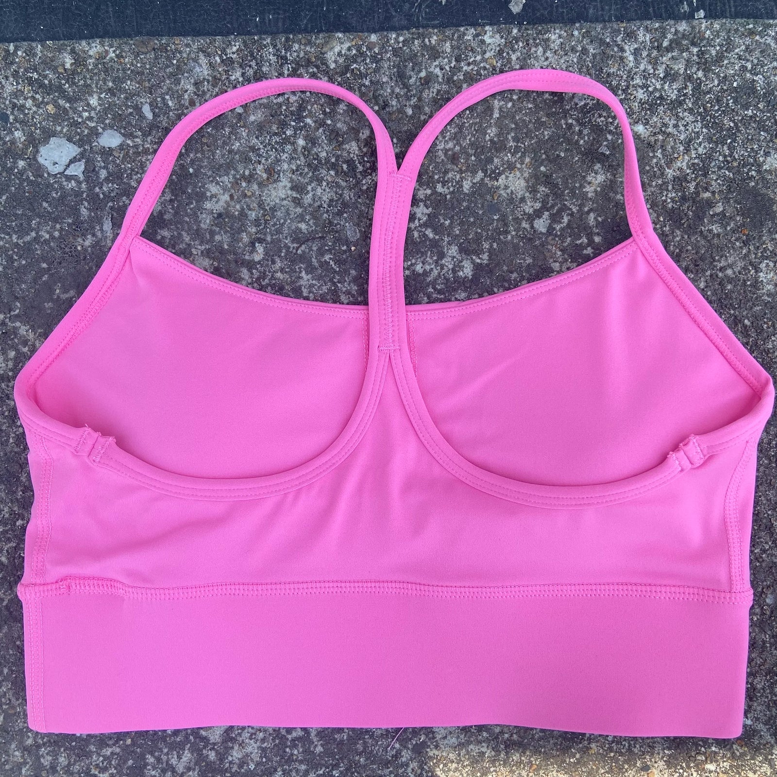 Women's Thin Strap Scoop Neck Sports Bra