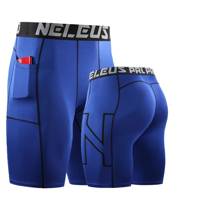 Men's Pocket Training Shorts for Gym and Running