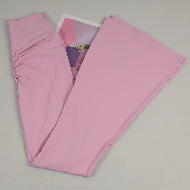 Women's High Waist Flared Leggings For Workout Outfits