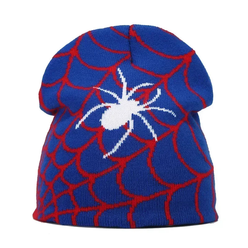 Graphic Knit Beanie with Letter and Pattern Style Options