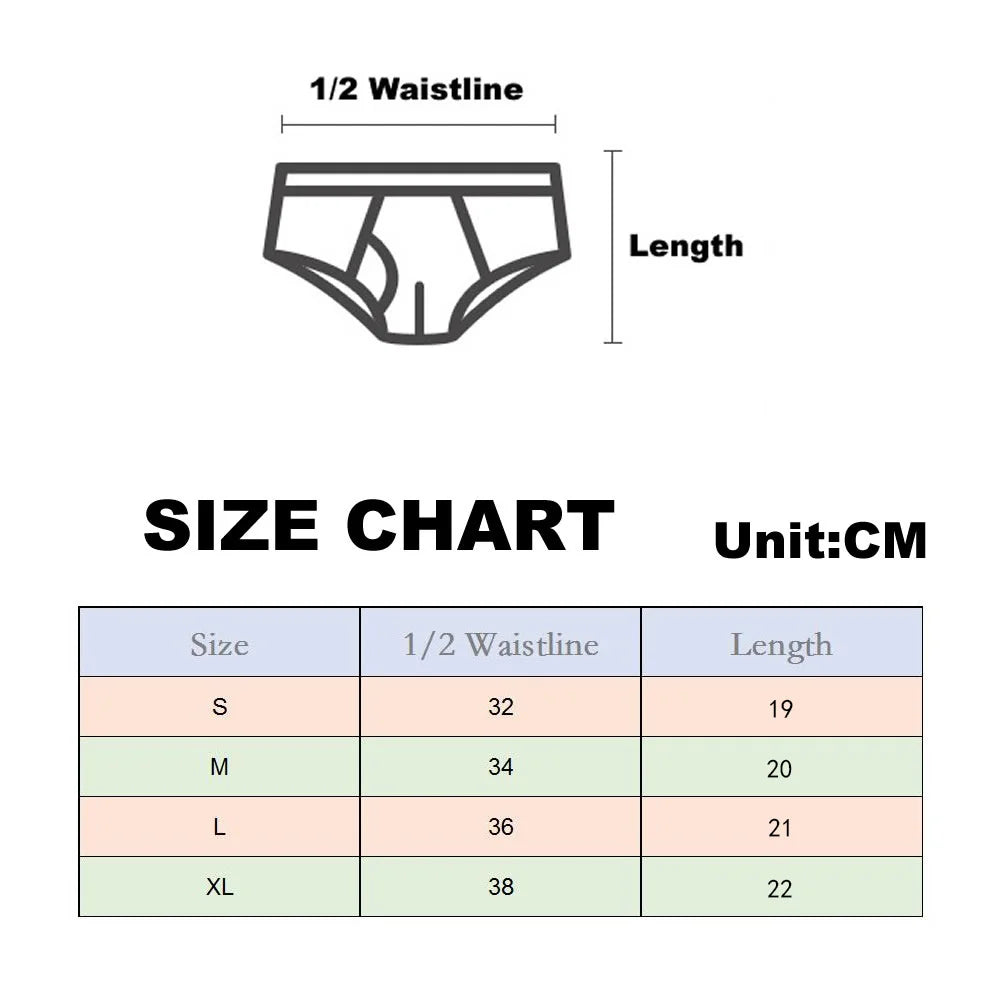 Men's Swimsuit Bottoms in Swim Briefs with a Pouch Front