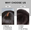 Fake Scalp Wigs Straight Human Hair Wigs With Bangs 180 % Density Brazilian Human Hair Wigs for Women Machine Made Bob Wigs