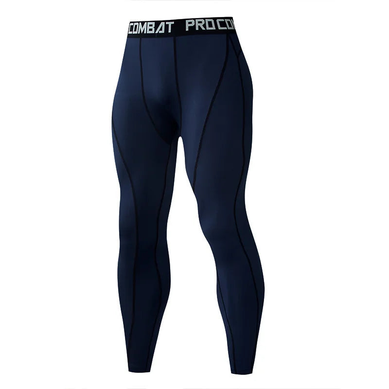 Men's Fitted Training Leggings for Gym and Running