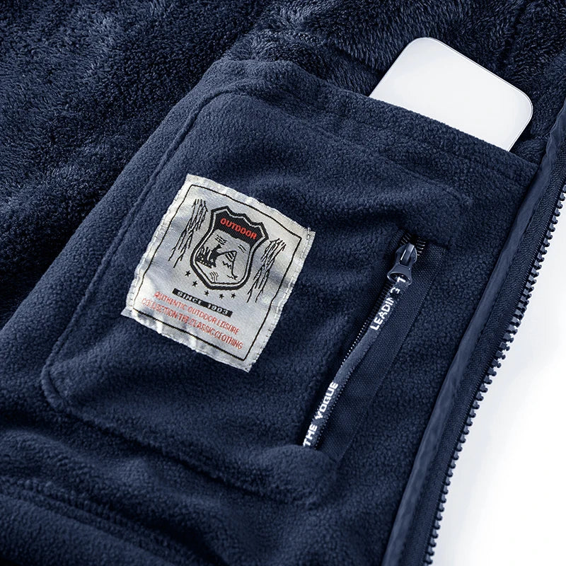 Men's Fleece Jacket and Pants Tracksuit