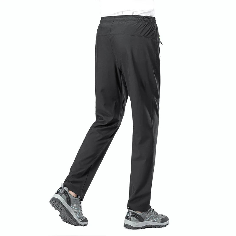Unisex Drawstring Quick Dry Hiking Pants for Outdoor Wear