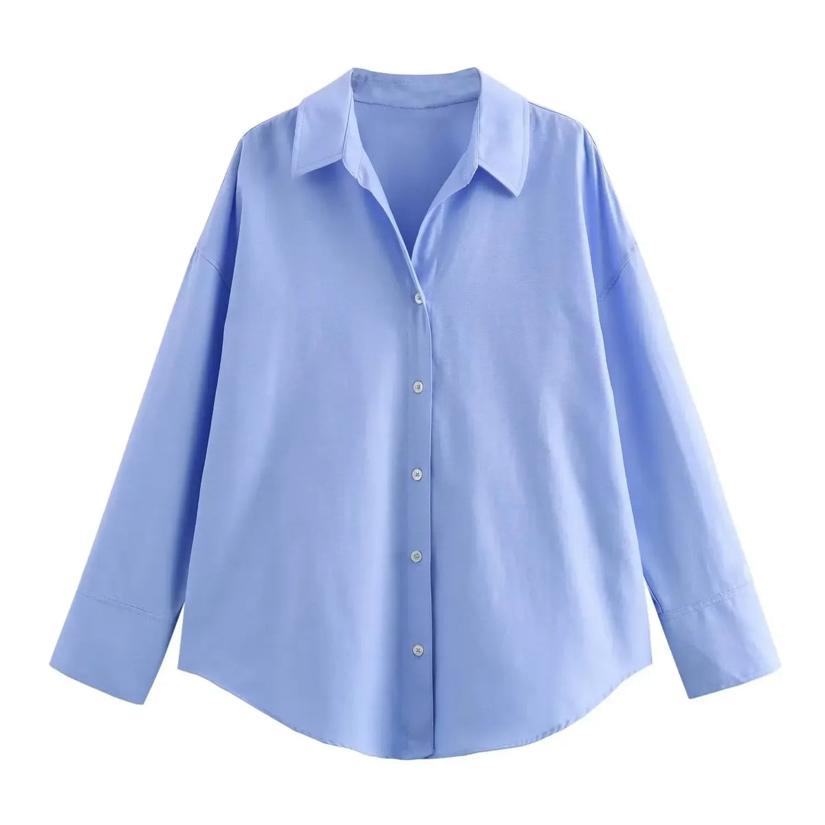 Women's Collared Long Sleeve Shirt