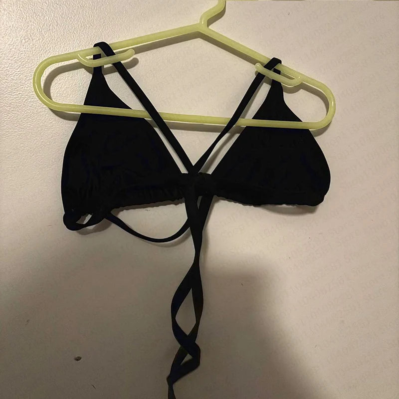 Gothic Brick Print Bikini