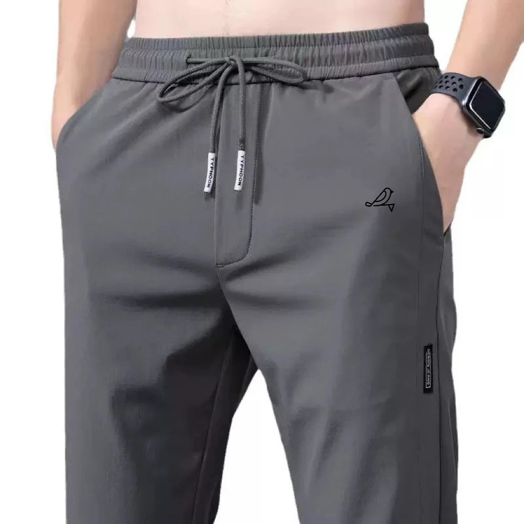 Men's Drawstring Waist Casual Pants For Everyday Wear
